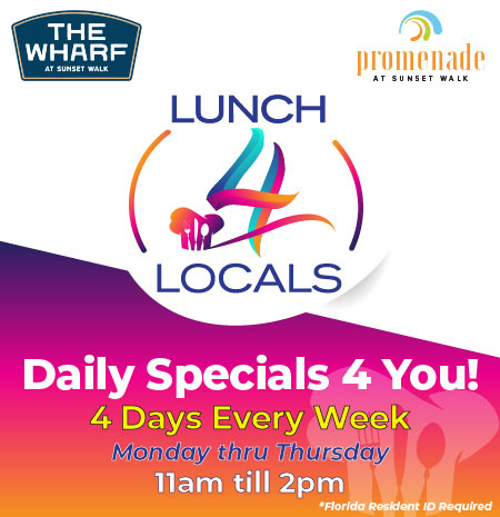 Lunch 4 Locals: Daily Specials 4 You!