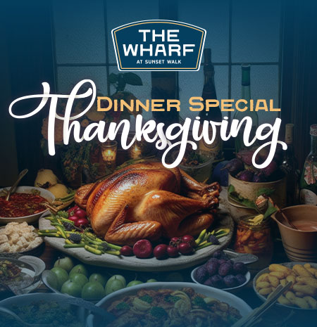 The Wharf Thanksgiving Dinner Special