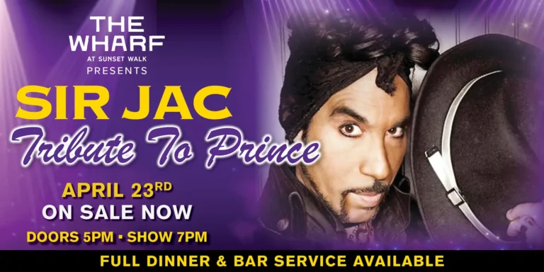 Sir Jac: The Tribute to Prince, April 23, 2026